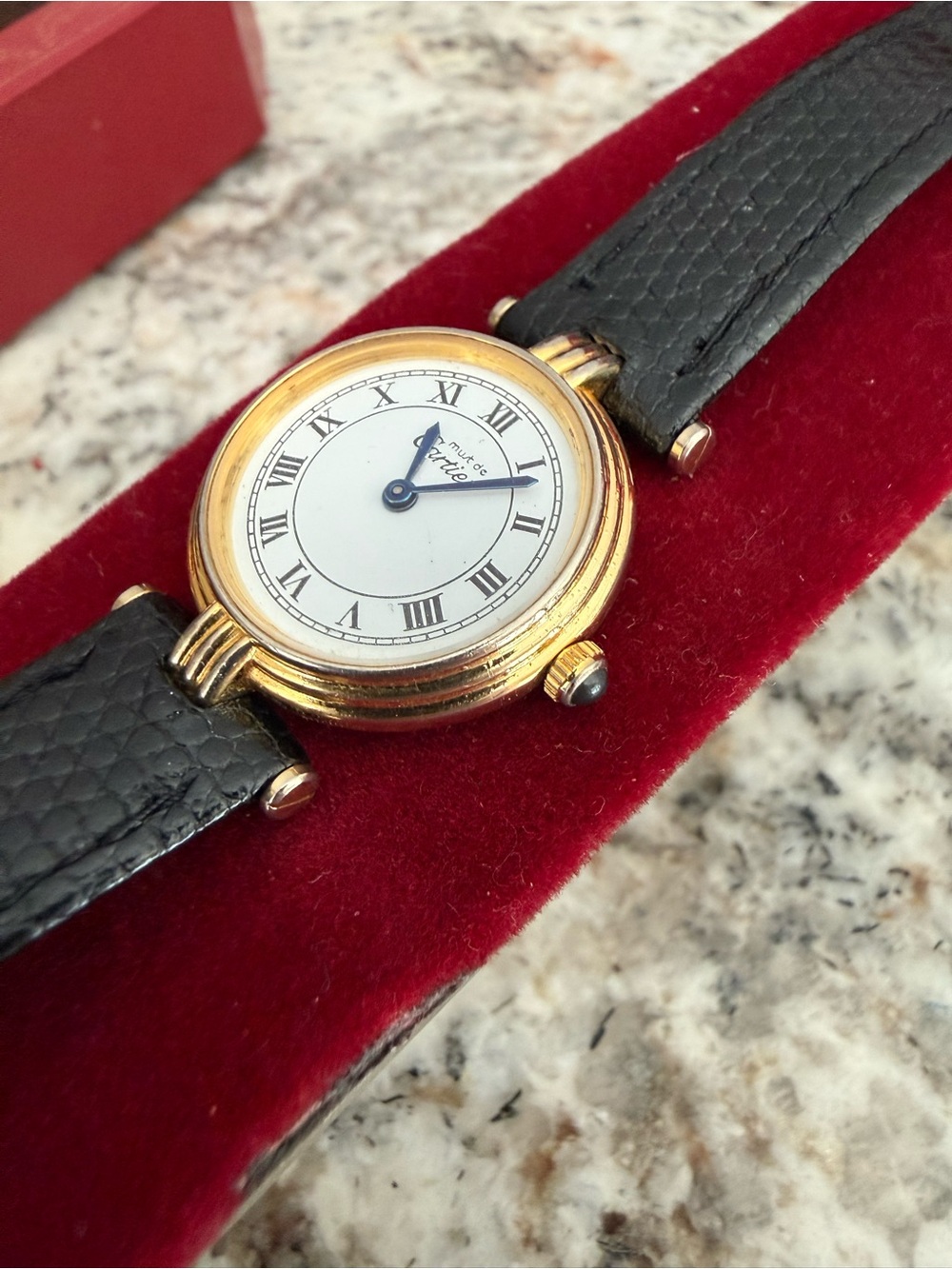 Must de Cartier solid sterling silver 18k gold plated - Picture 9 of 11